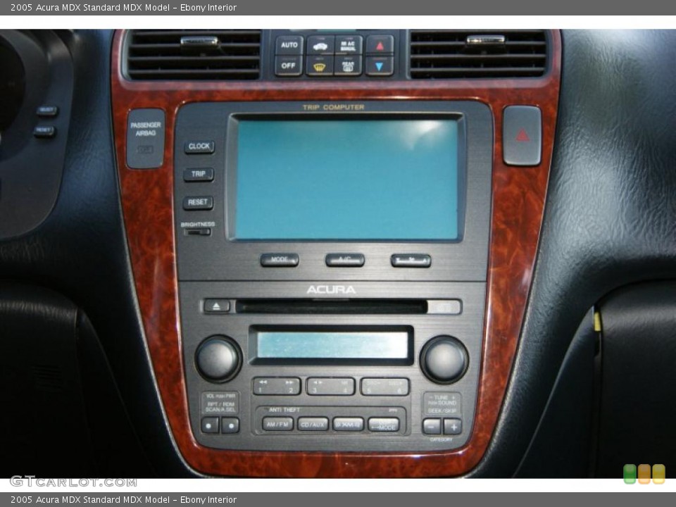 Ebony Interior Controls for the 2005 Acura MDX  #46907501
