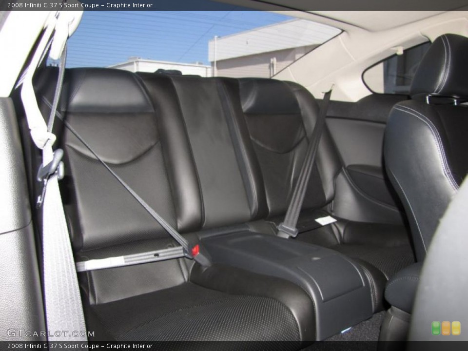 Graphite Interior Photo for the 2008 Infiniti G 37 S Sport Coupe #46908230