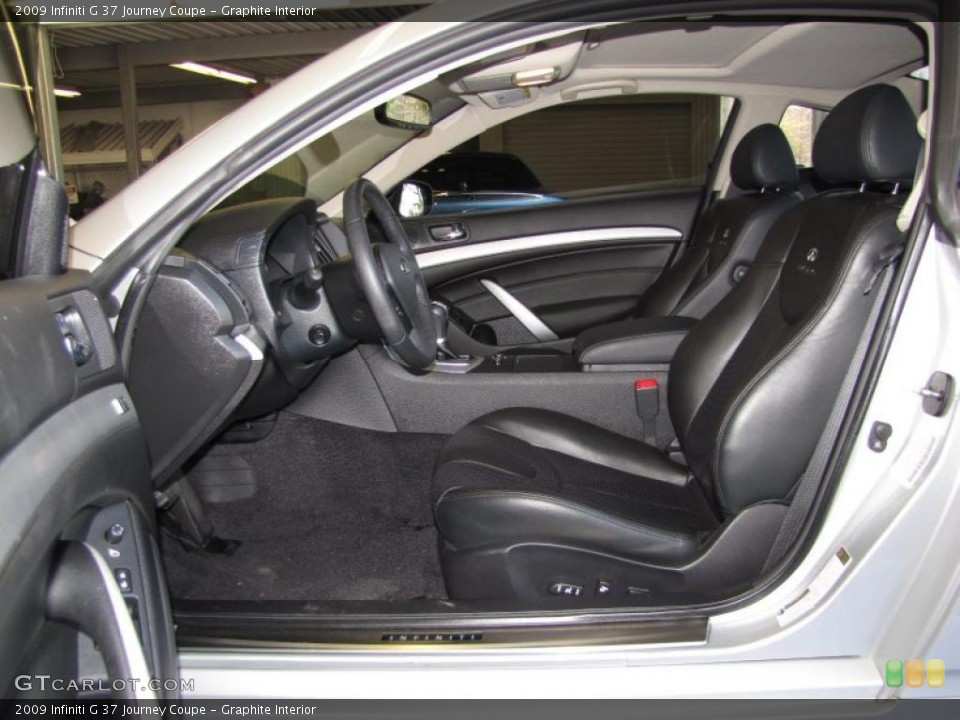 Graphite Interior Photo for the 2009 Infiniti G 37 Journey Coupe #46908557
