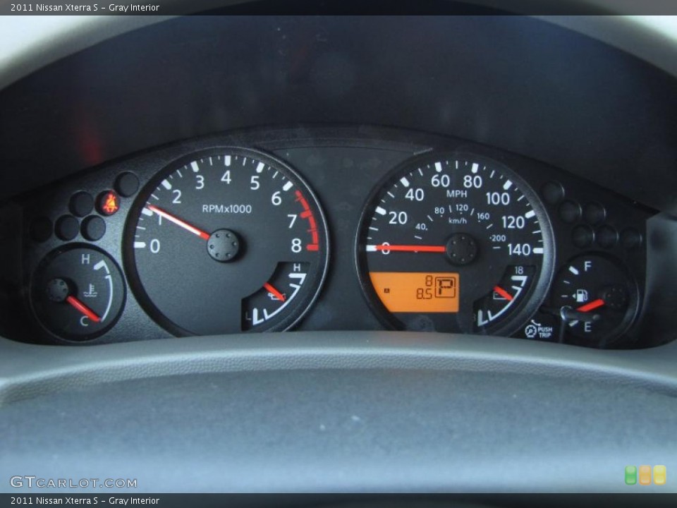 Gray Interior Gauges for the 2011 Nissan Xterra S #46912079