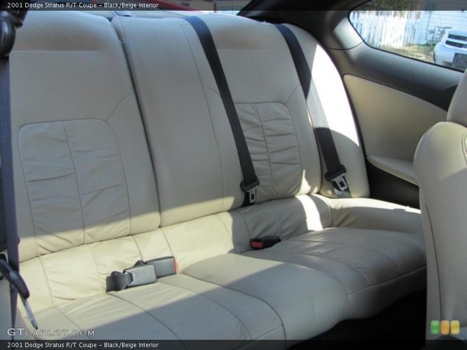 Black/Beige Interior Photo for the 2001 Dodge Stratus R/T Coupe #46912301
