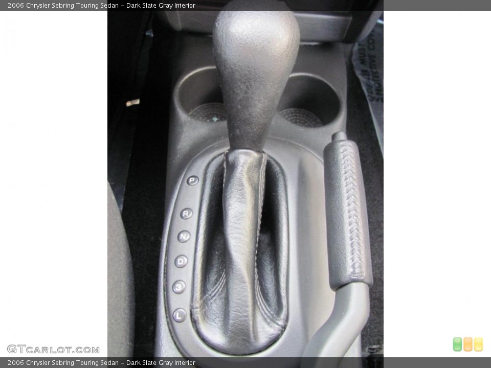 Dark Slate Gray Interior Transmission for the 2006 Chrysler Sebring Touring Sedan #46913756
