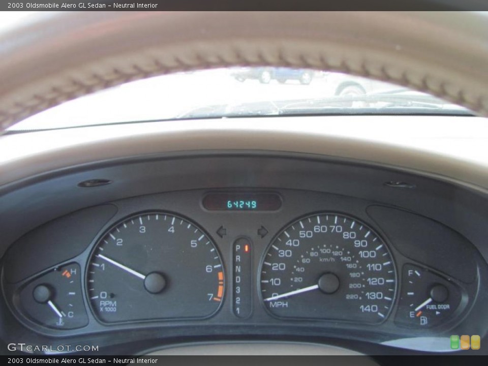 Neutral Interior Gauges for the 2003 Oldsmobile Alero GL Sedan #46914422