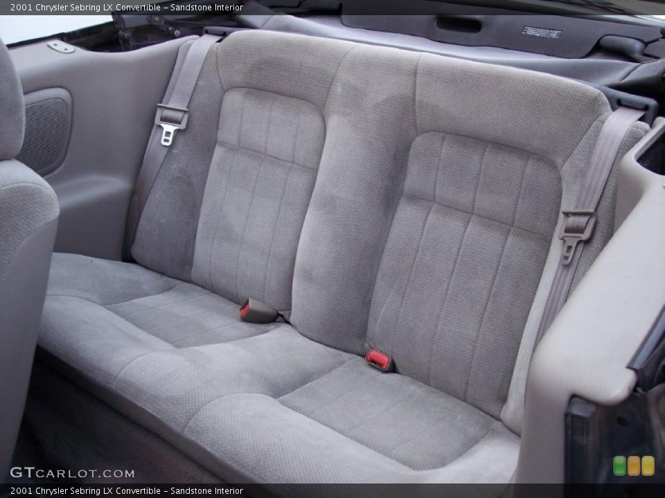 Sandstone Interior Photo for the 2001 Chrysler Sebring LX Convertible #46914428