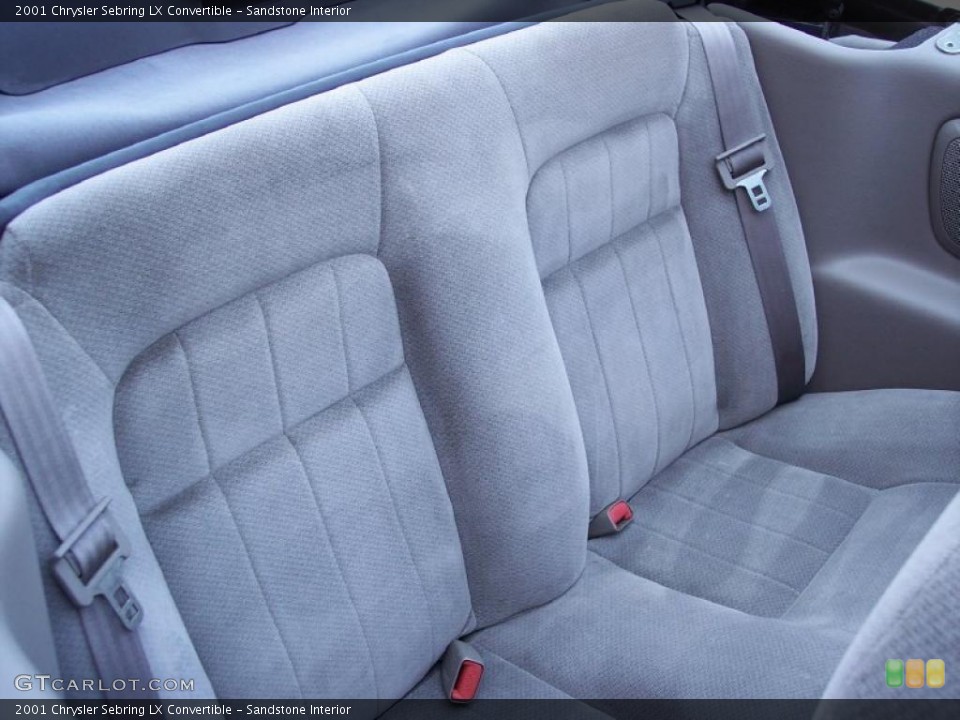 Sandstone Interior Photo for the 2001 Chrysler Sebring LX Convertible #46914517