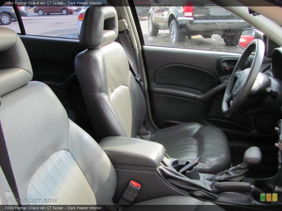 Dark Pewter Interior Photo for the 2000 Pontiac Grand Am GT Sedan #46914974