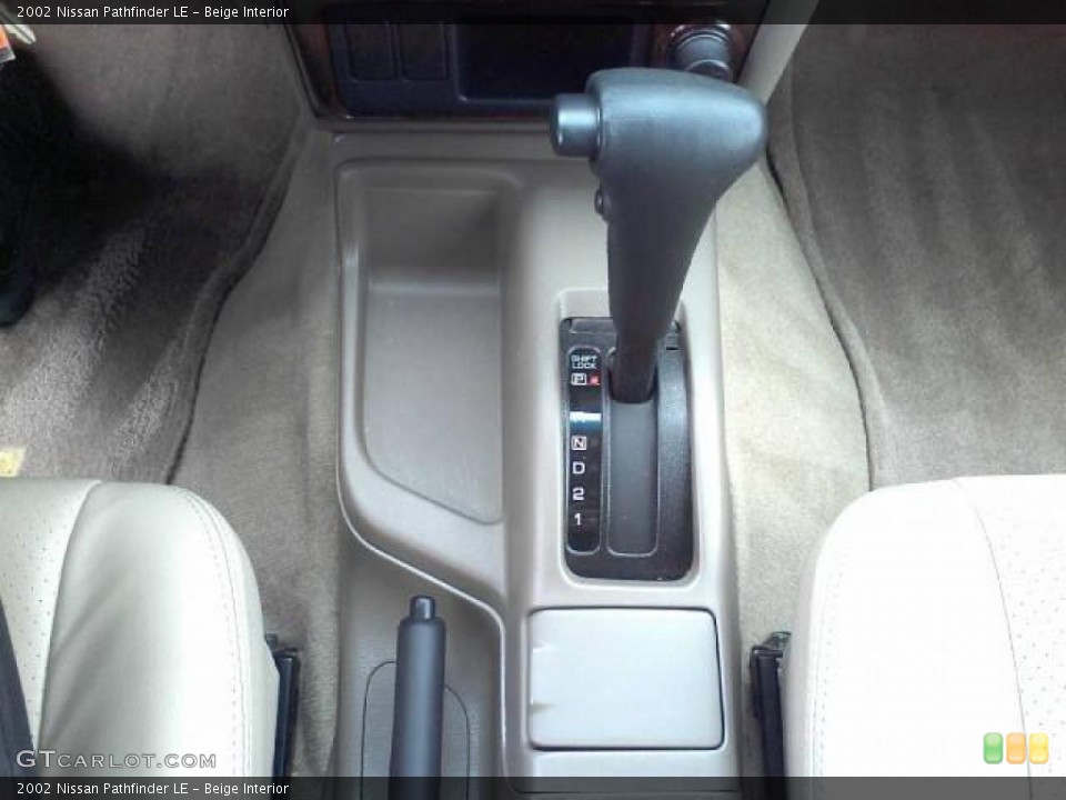 Beige Interior Transmission for the 2002 Nissan Pathfinder LE #46916390