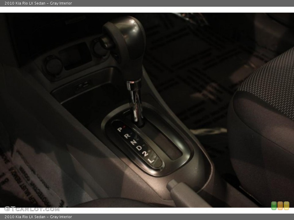 Gray Interior Transmission for the 2010 Kia Rio LX Sedan #46916612