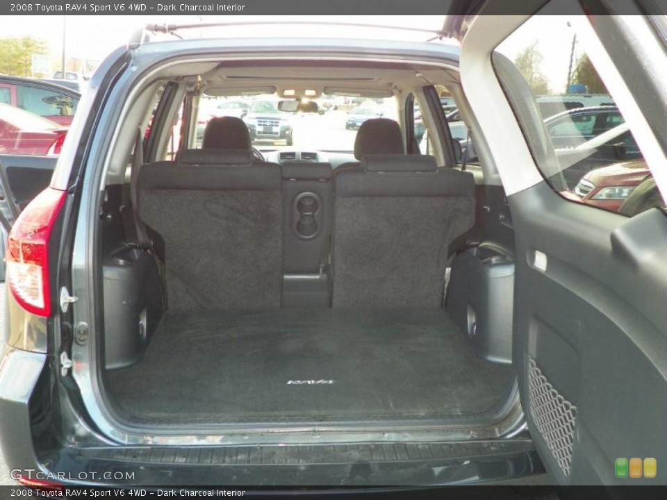Dark Charcoal Interior Trunk for the 2008 Toyota RAV4 Sport V6 4WD #46916711