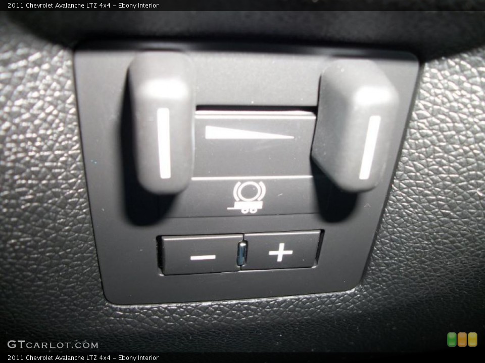 Ebony Interior Controls for the 2011 Chevrolet Avalanche LTZ 4x4 #46917152