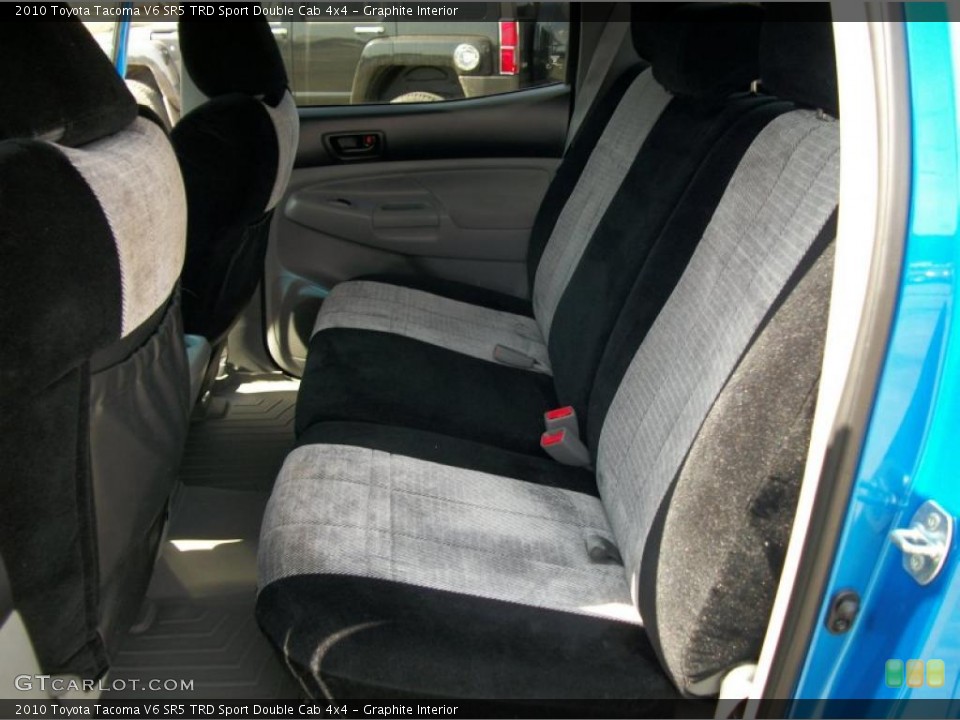 Graphite Interior Photo for the 2010 Toyota Tacoma V6 SR5 TRD Sport Double Cab 4x4 #46917407