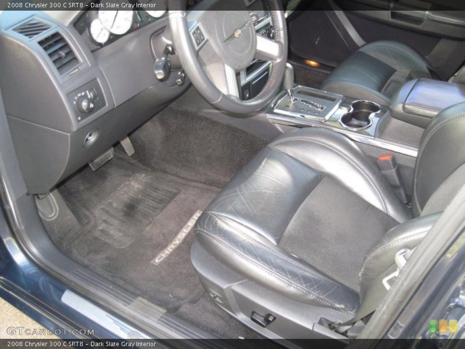 Dark Slate Gray Interior Photo for the 2008 Chrysler 300 C SRT8 #46918586