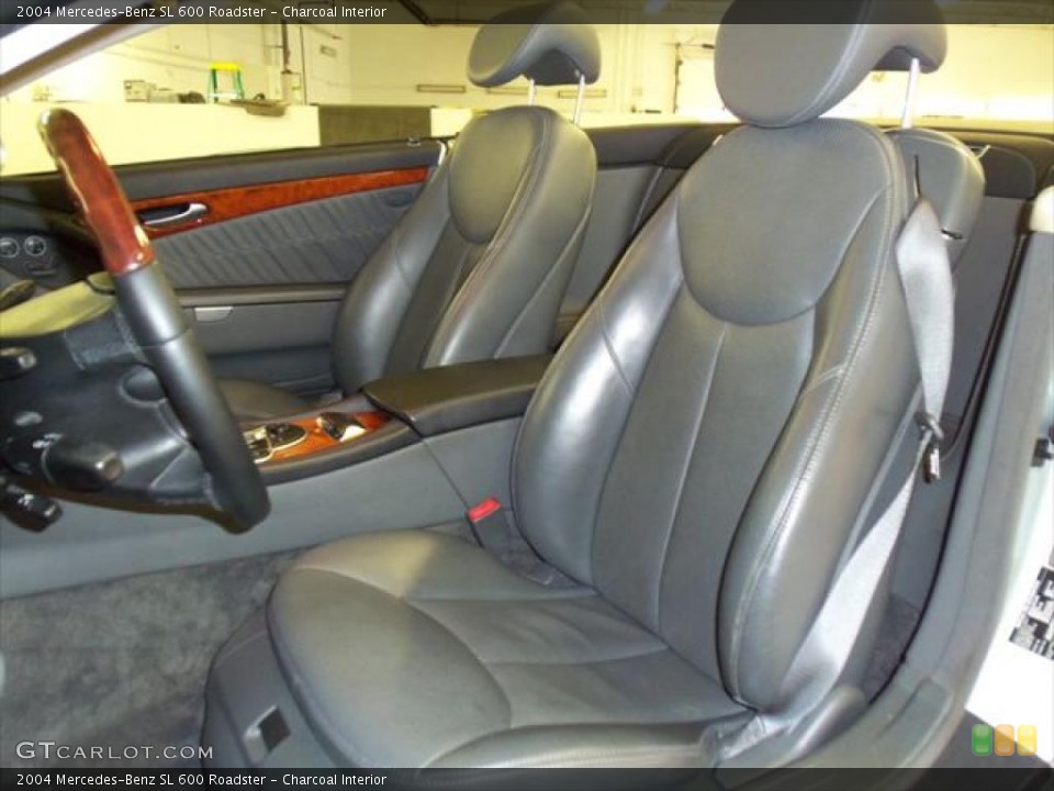 Charcoal Interior Photo for the 2004 Mercedes-Benz SL 600 Roadster #46919318