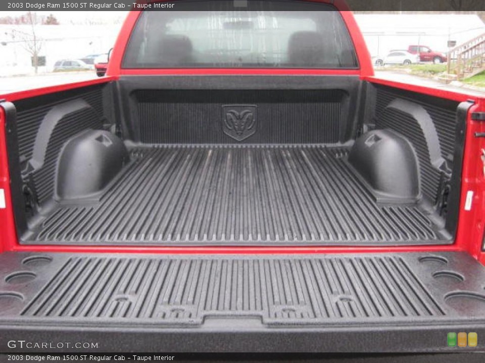 Taupe Interior Trunk for the 2003 Dodge Ram 1500 ST Regular Cab #46919534