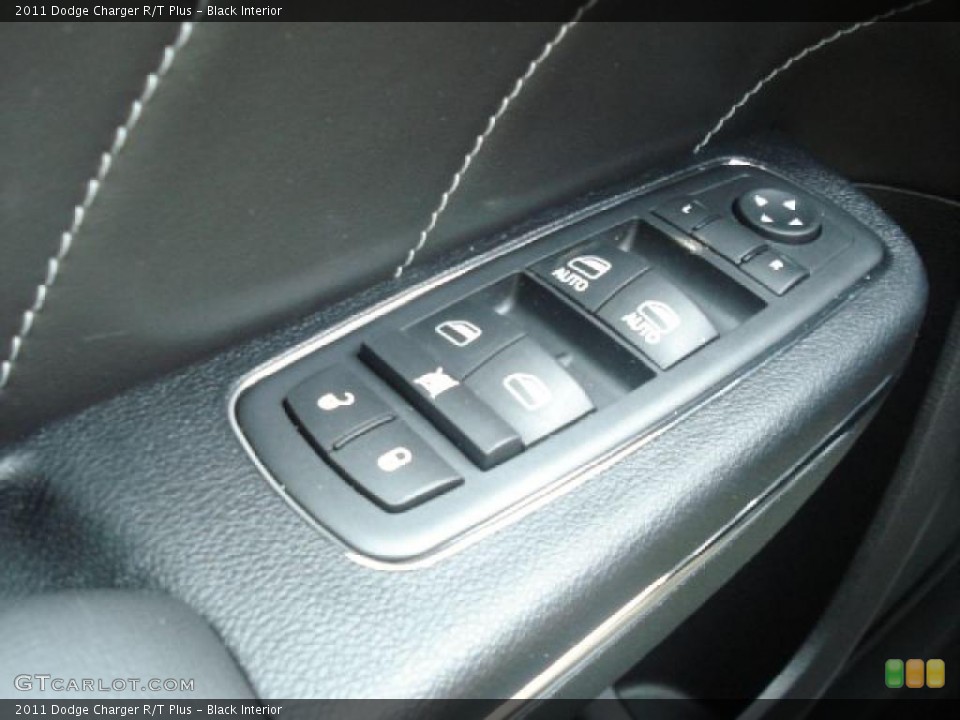 Black Interior Controls for the 2011 Dodge Charger R/T Plus #46920467