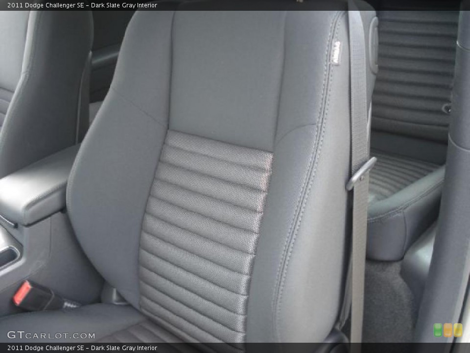 Dark Slate Gray Interior Photo for the 2011 Dodge Challenger SE #46921133