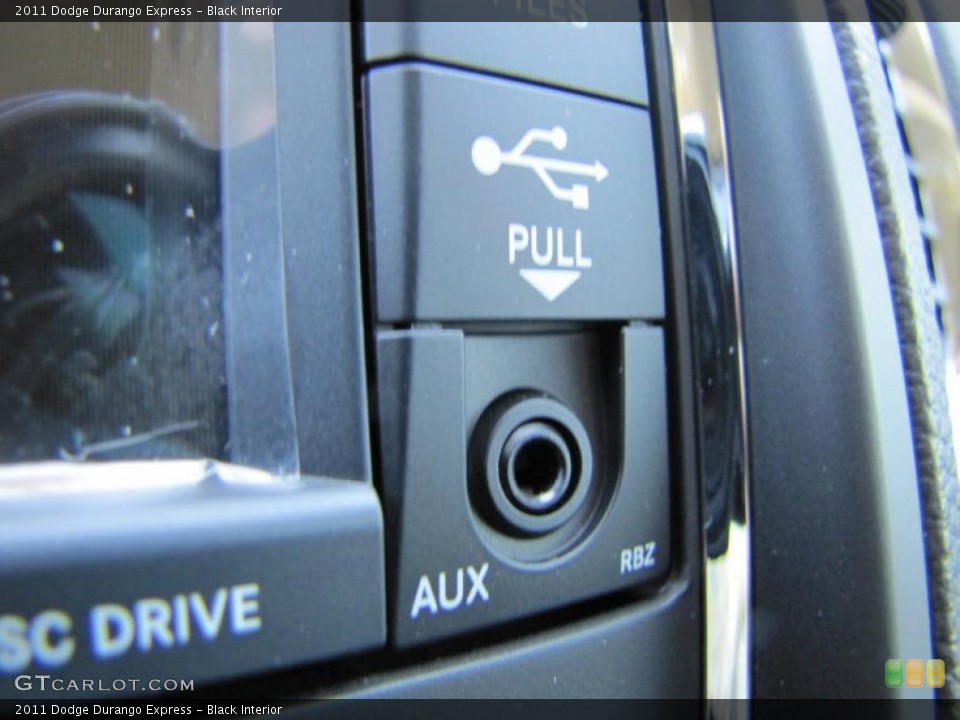 Black Interior Controls for the 2011 Dodge Durango Express #46922822