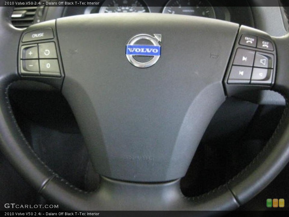 Dalaro Off Black T-Tec Interior Steering Wheel for the 2010 Volvo V50 2.4i #46923239