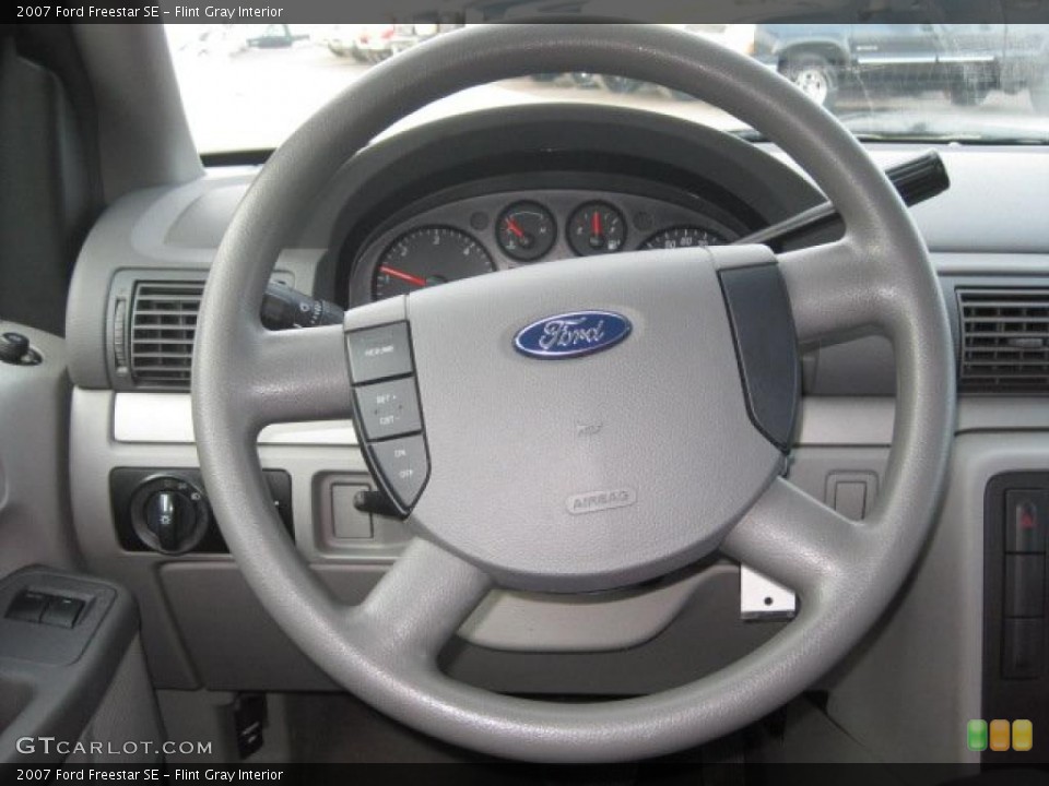 Flint Gray Interior Steering Wheel for the 2007 Ford Freestar SE #46925363