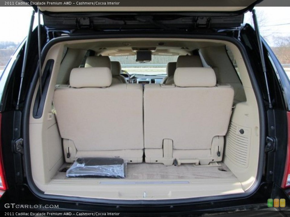 Cashmere/Cocoa Interior Trunk for the 2011 Cadillac Escalade Premium AWD #46925480