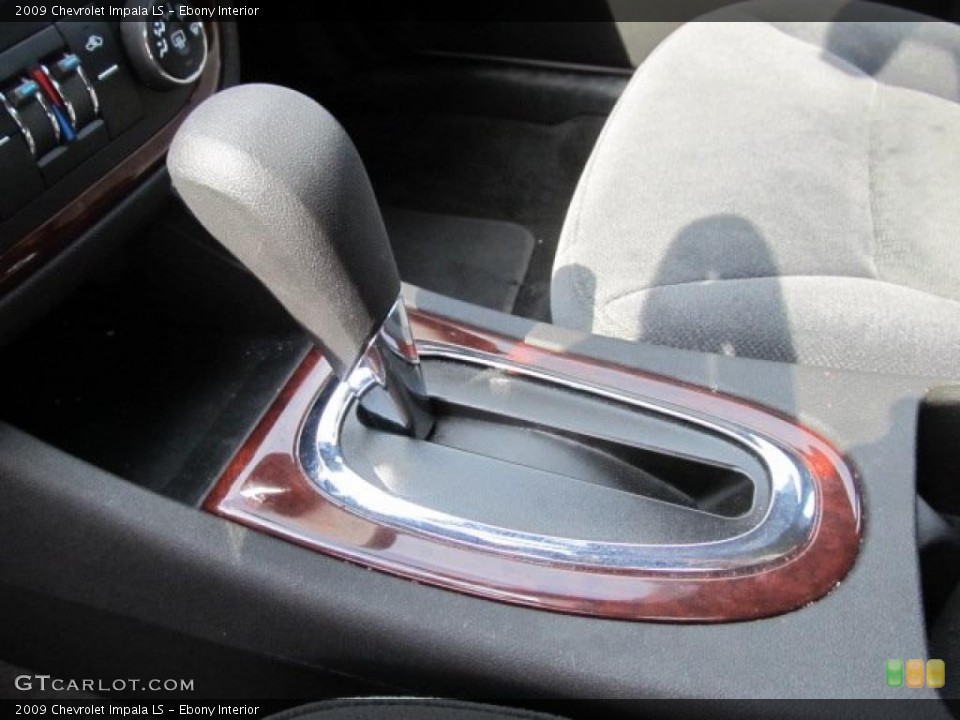 Ebony Interior Transmission for the 2009 Chevrolet Impala LS #46925711