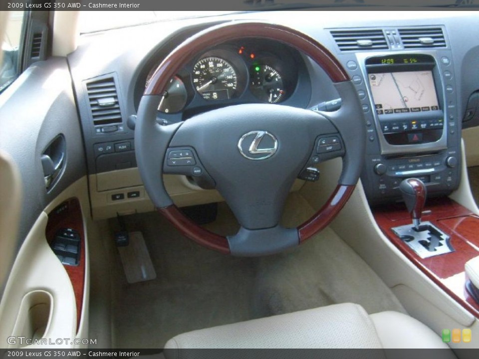 Cashmere Interior Dashboard for the 2009 Lexus GS 350 AWD #46926362