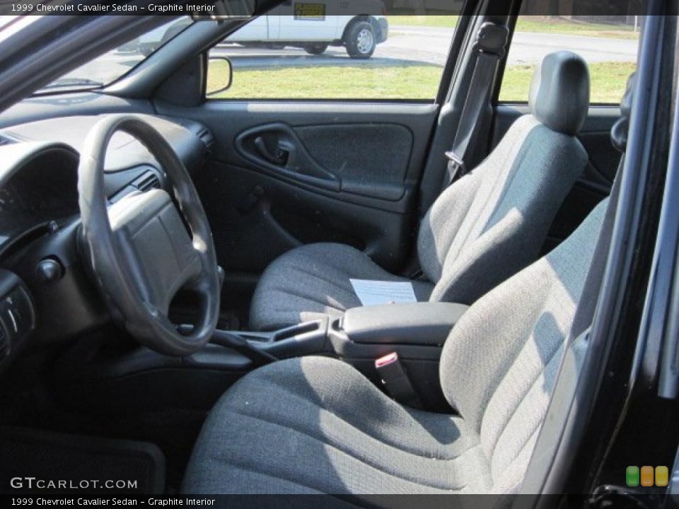 Graphite Interior Photo for the 1999 Chevrolet Cavalier Sedan #46927007