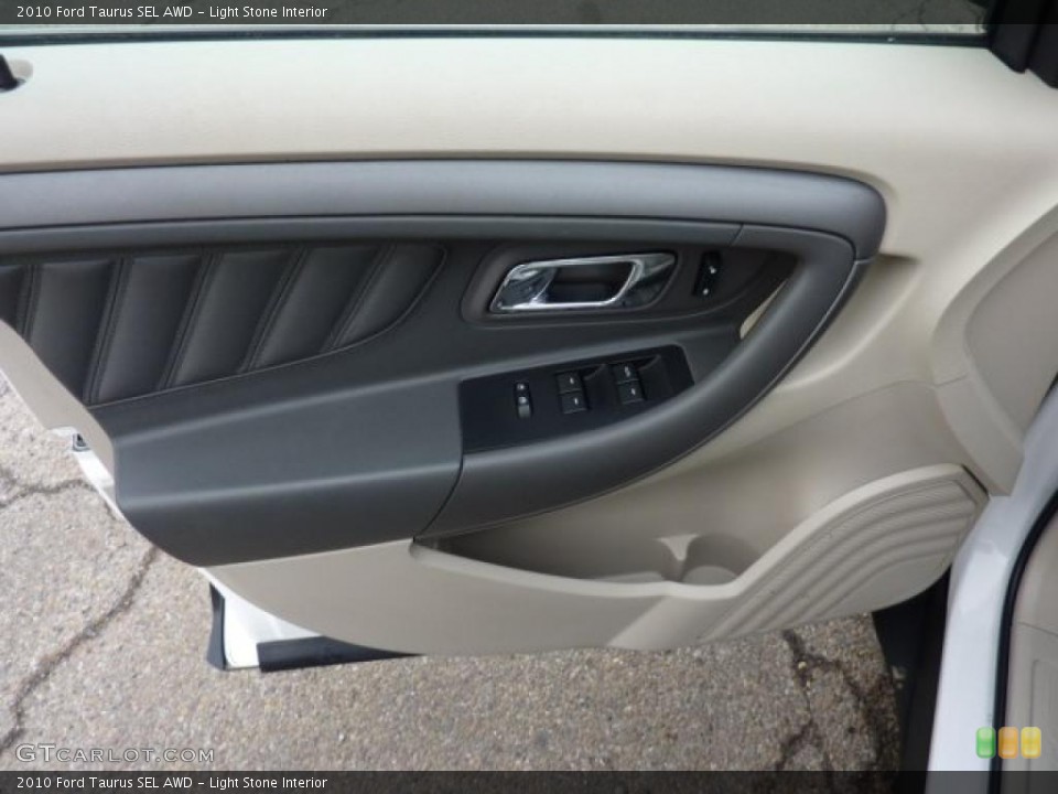 Light Stone Interior Door Panel for the 2010 Ford Taurus SEL AWD #46931390