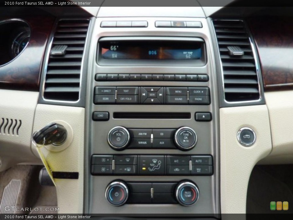 Light Stone Interior Controls for the 2010 Ford Taurus SEL AWD #46931438