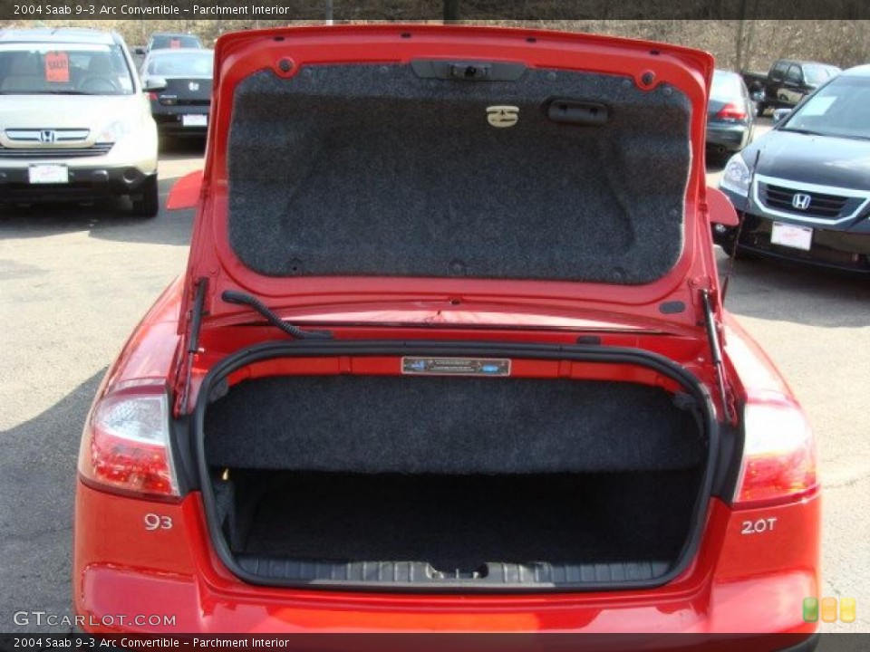 Parchment Interior Trunk for the 2004 Saab 9-3 Arc Convertible #46932817