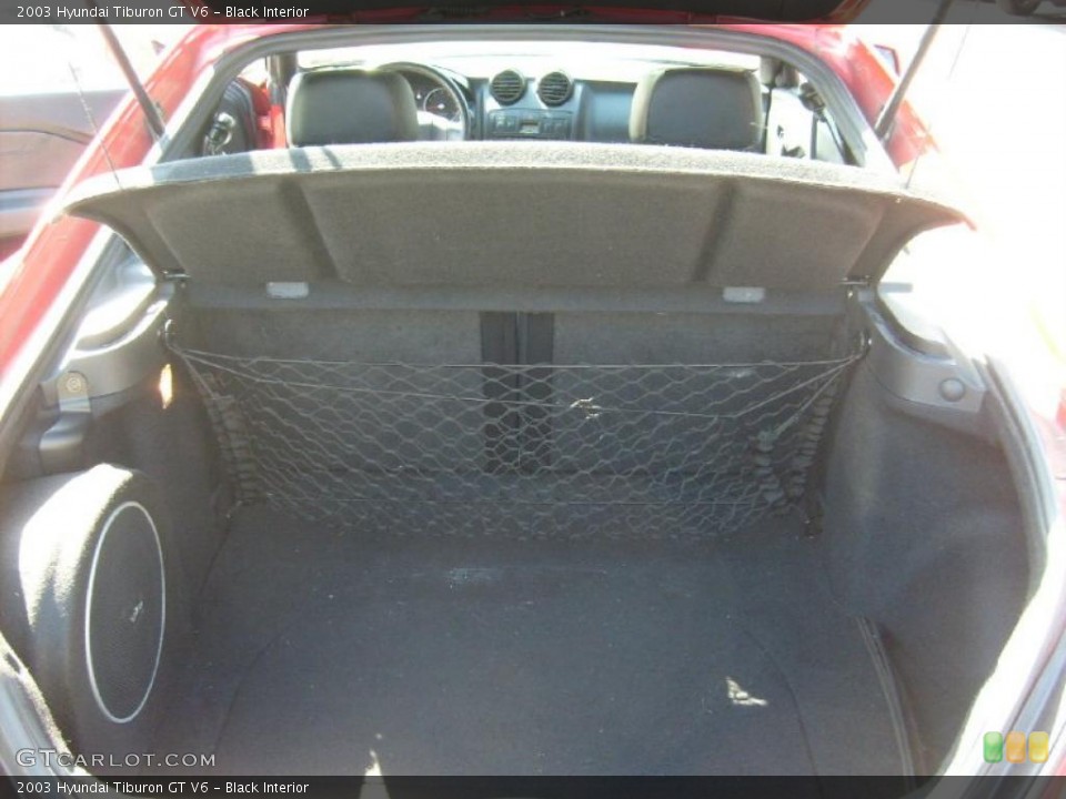 Black Interior Trunk for the 2003 Hyundai Tiburon GT V6 #46934639