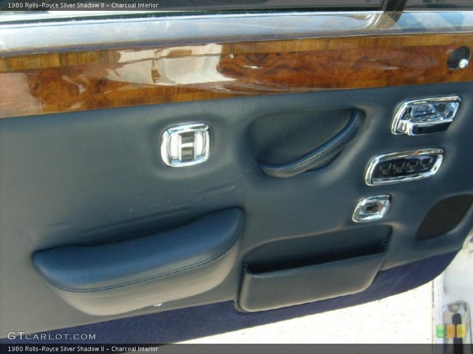 Charcoal Interior Door Panel for the 1980 Rolls-Royce Silver Shadow II #46934786