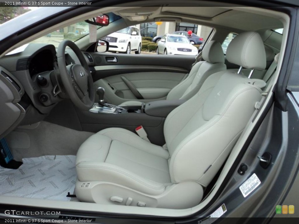 Stone Interior Photo for the 2011 Infiniti G 37 S Sport Coupe #46935489