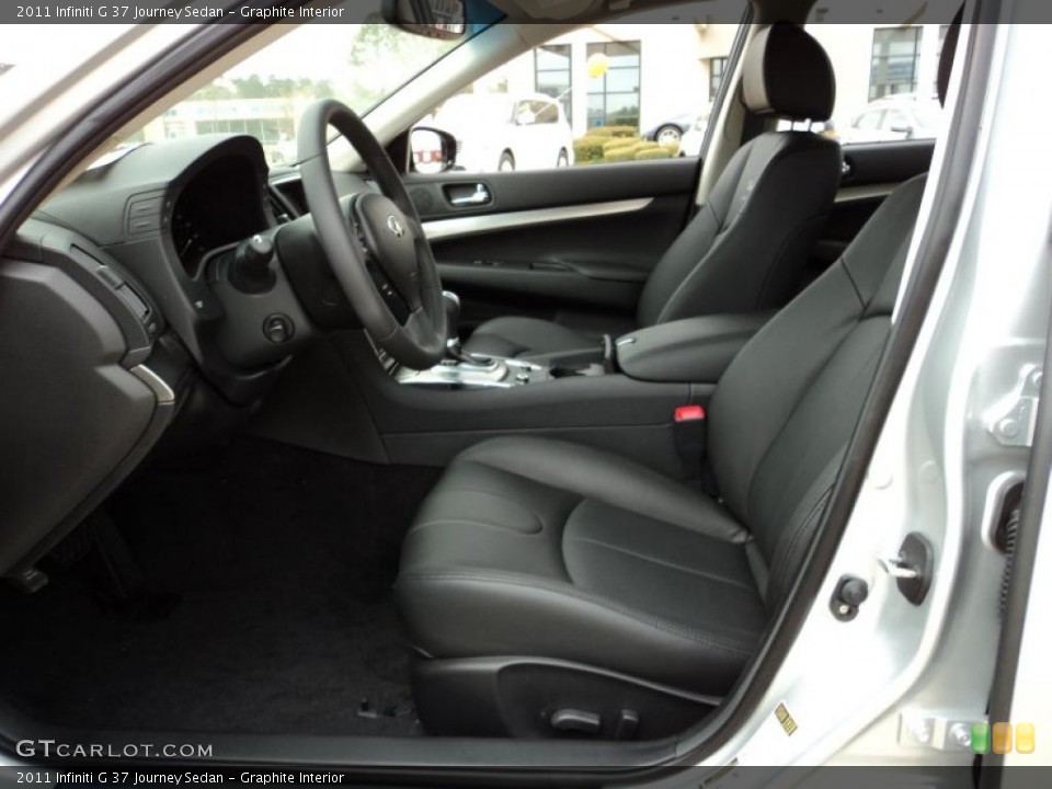 Graphite Interior Photo for the 2011 Infiniti G 37 Journey Sedan #46935510