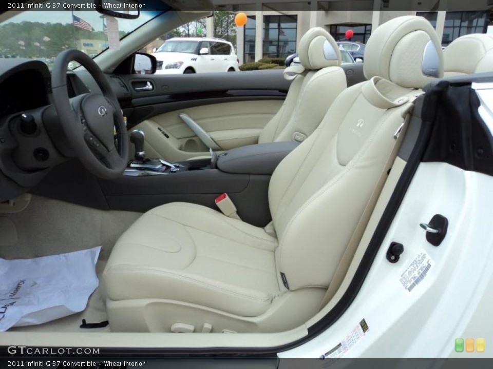 Wheat Interior Photo for the 2011 Infiniti G 37 Convertible #46935618
