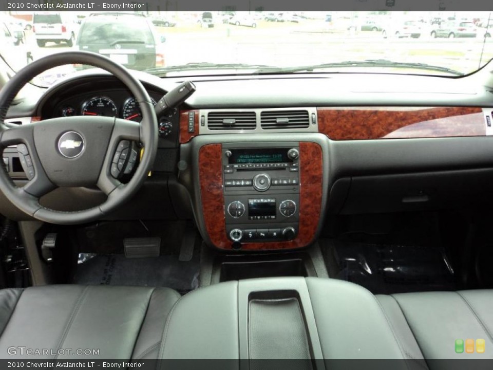 Ebony Interior Dashboard for the 2010 Chevrolet Avalanche LT #46935951