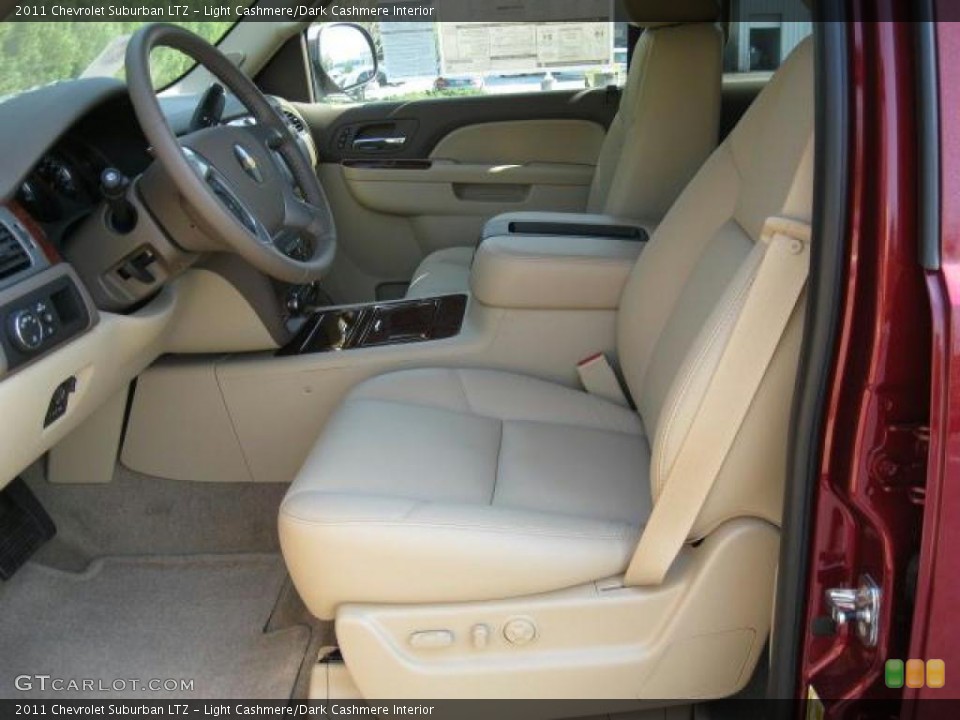 Light Cashmere/Dark Cashmere Interior Photo for the 2011 Chevrolet Suburban LTZ #46937337