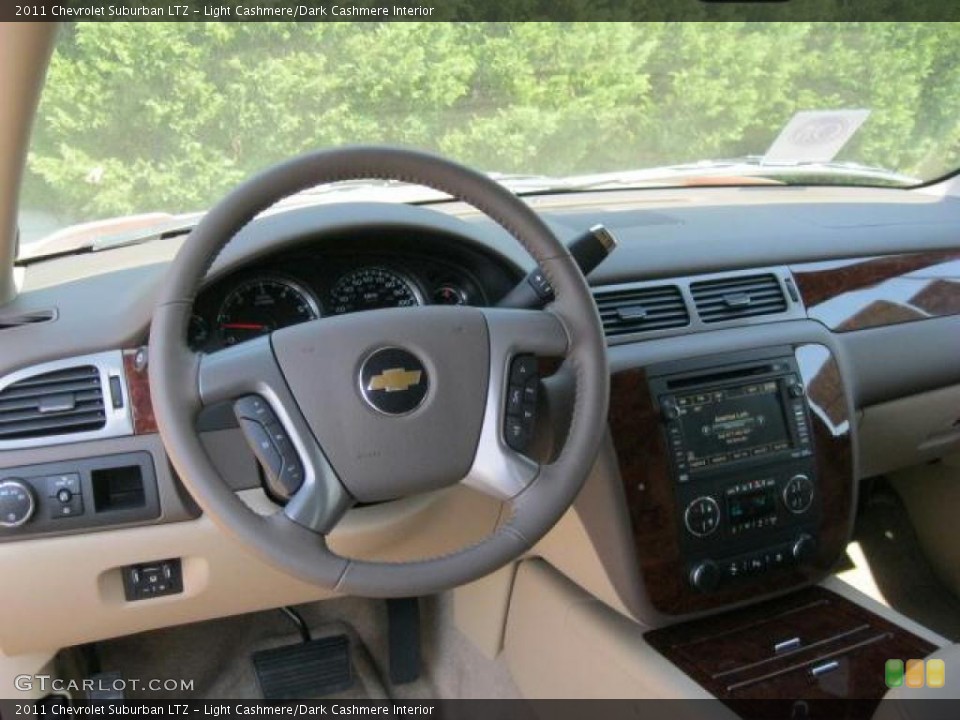 Light Cashmere/Dark Cashmere Interior Dashboard for the 2011 Chevrolet Suburban LTZ #46937403