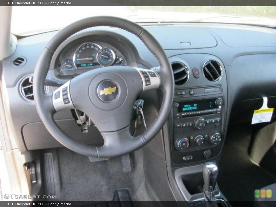 Ebony Interior Dashboard for the 2011 Chevrolet HHR LT #46937544