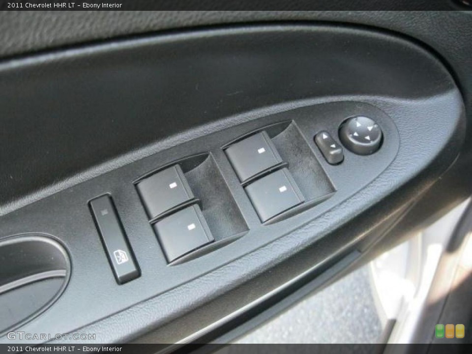 Ebony Interior Controls for the 2011 Chevrolet HHR LT #46937571