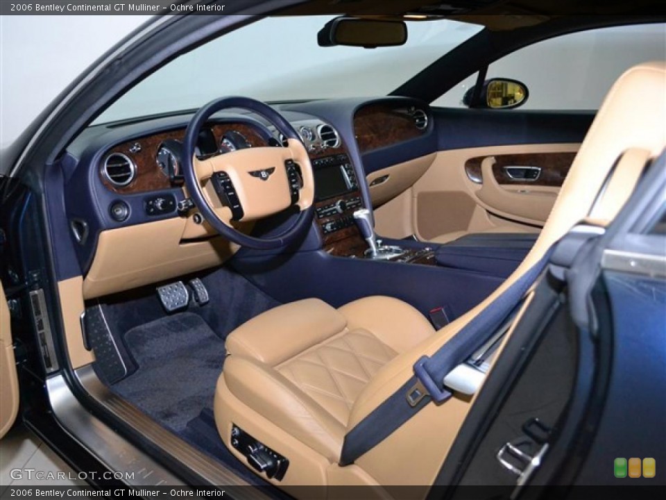 Ochre Interior Photo for the 2006 Bentley Continental GT Mulliner #46937793
