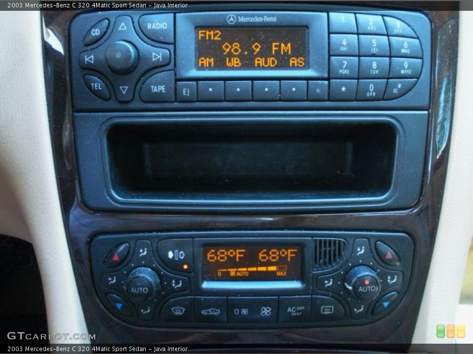 Java Interior Controls for the 2003 Mercedes-Benz C 320 4Matic Sport Sedan #46937796