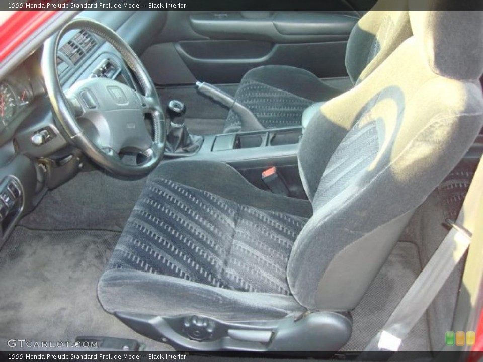 Black Interior Photo for the 1999 Honda Prelude  #46938591