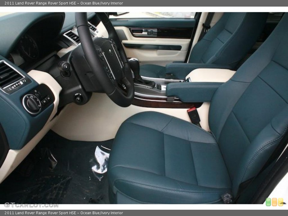 Ocean Blue/Ivory Interior Photo for the 2011 Land Rover Range Rover Sport HSE #46938852
