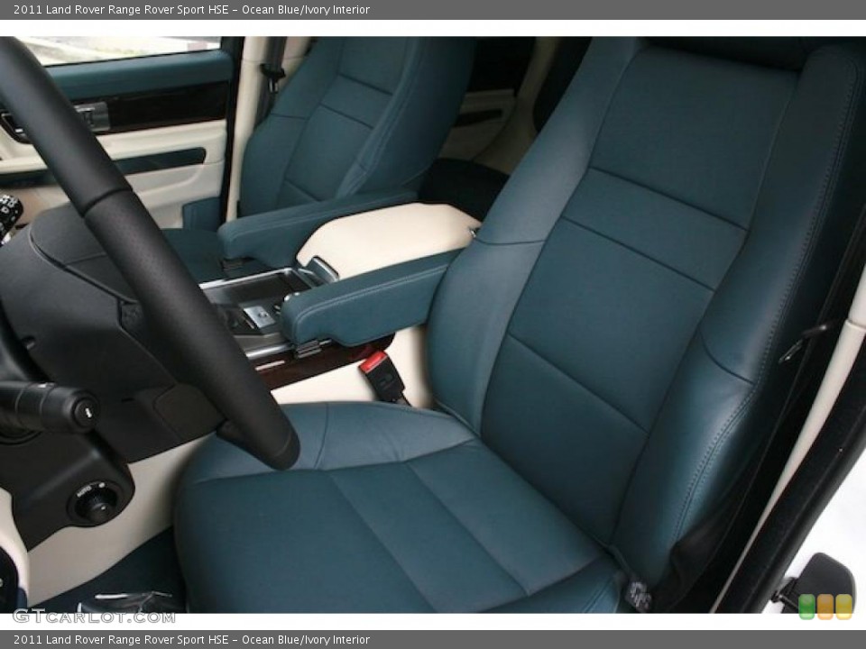 Ocean Blue/Ivory Interior Photo for the 2011 Land Rover Range Rover Sport HSE #46938894