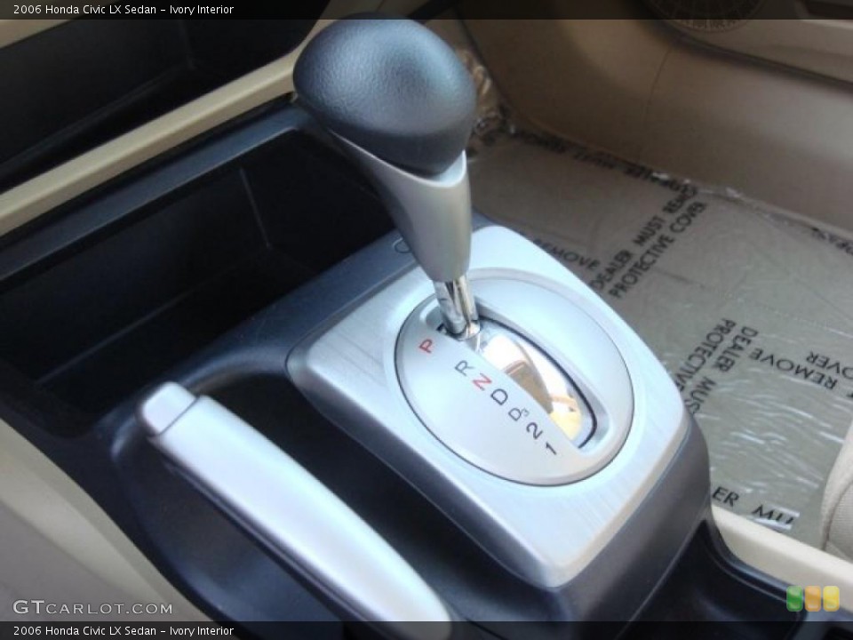 Ivory Interior Transmission for the 2006 Honda Civic LX Sedan #46939425