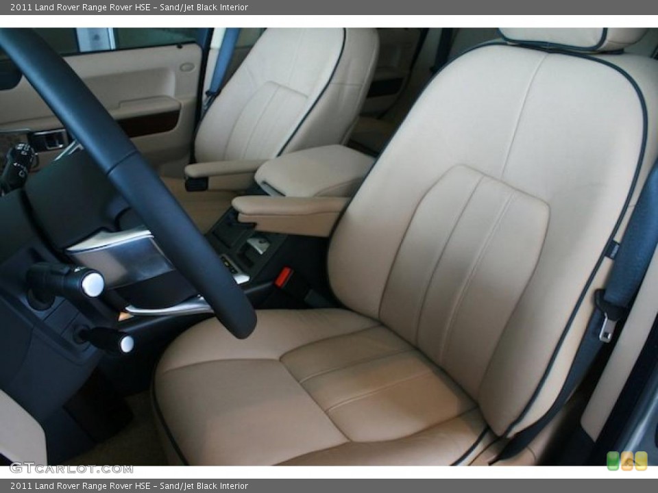 Sand/Jet Black Interior Photo for the 2011 Land Rover Range Rover HSE #46939845