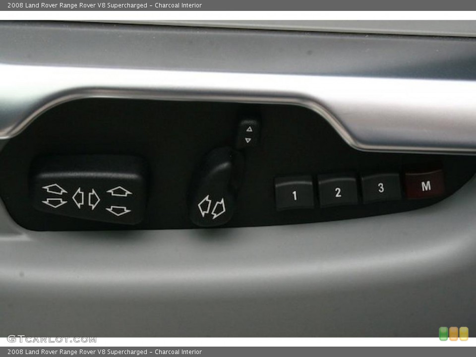 Charcoal Interior Controls for the 2008 Land Rover Range Rover V8 Supercharged #46940898