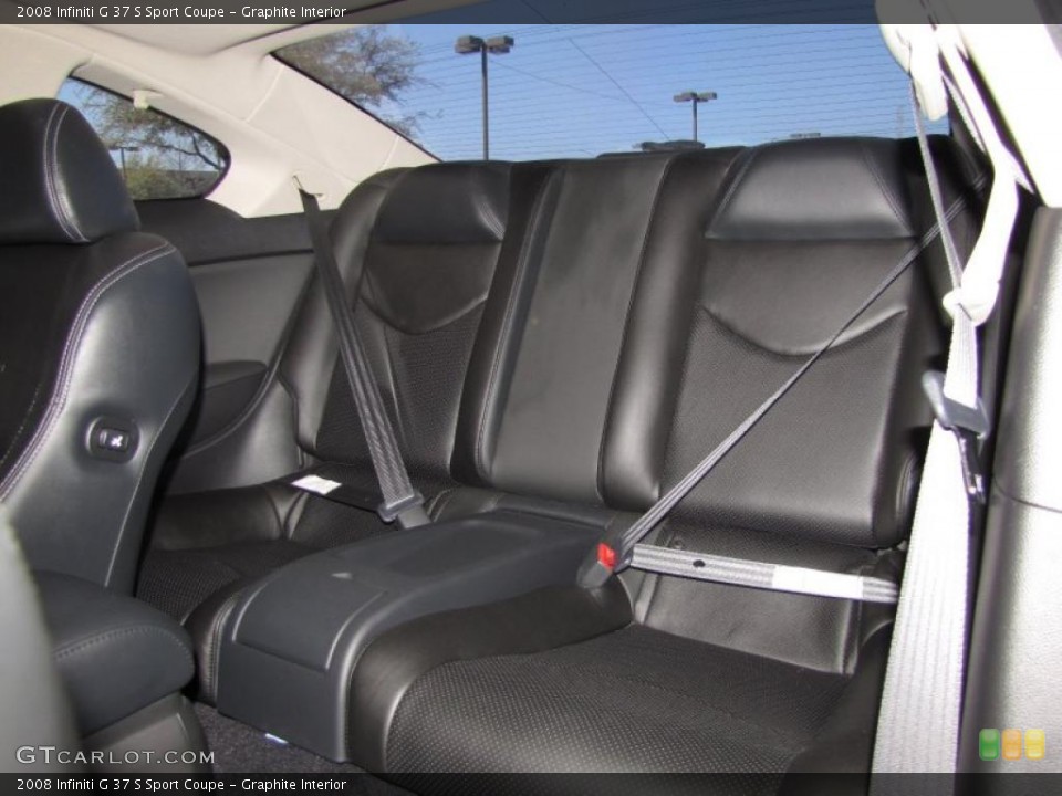 Graphite Interior Photo for the 2008 Infiniti G 37 S Sport Coupe #46941783