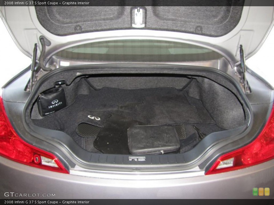 Graphite Interior Trunk for the 2008 Infiniti G 37 S Sport Coupe #46941933